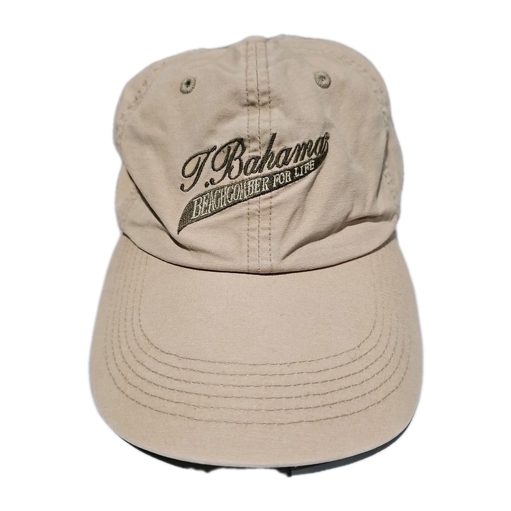 Tommy Bahama Beachcomber For Life Hat Men OSFA‎ Twill 100% Cotton Embroidered